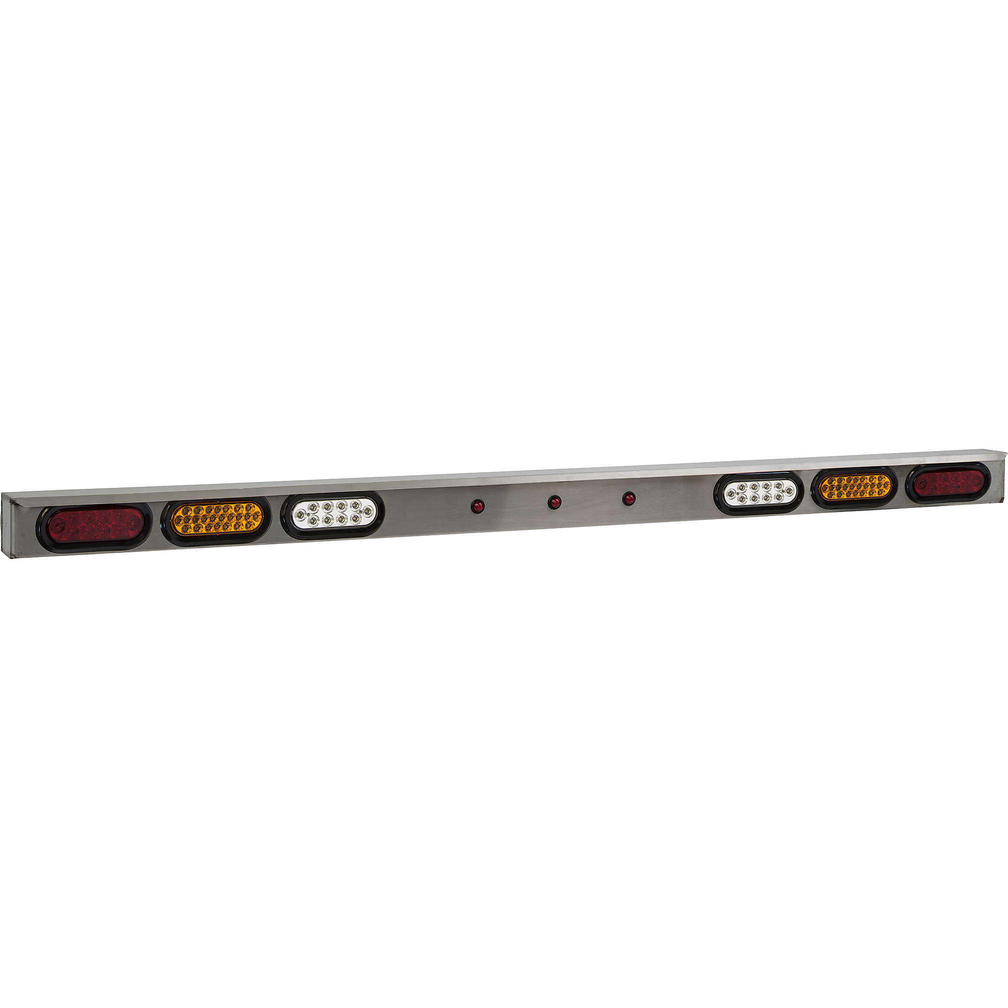 77" LED Semi Truck Trailer Work Tail Brake Light Bar Box Kit Model# 8891177